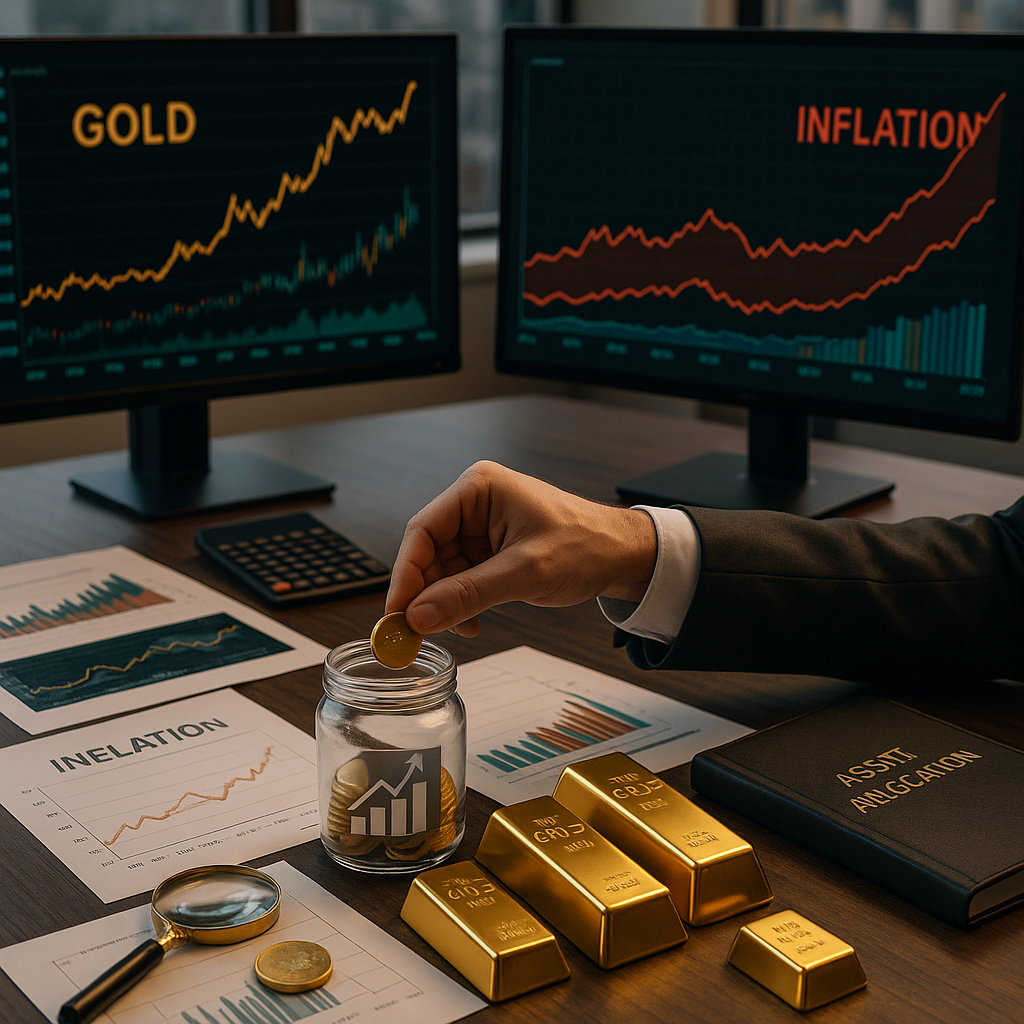 Oro e Inflazione: Analisi del Ruolo Strategico nei Portafogli Istituzionali