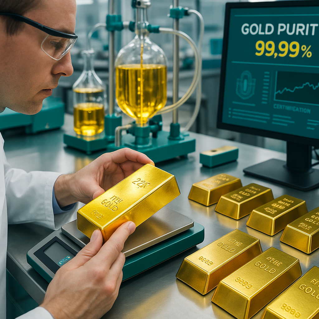 Processo di raffinazione oro: come nasce la caratura e la purezza