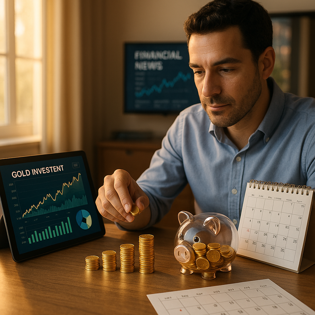 Accumulare Oro: Strategie e Benefici dell’Acquisto Graduale nel Tempo