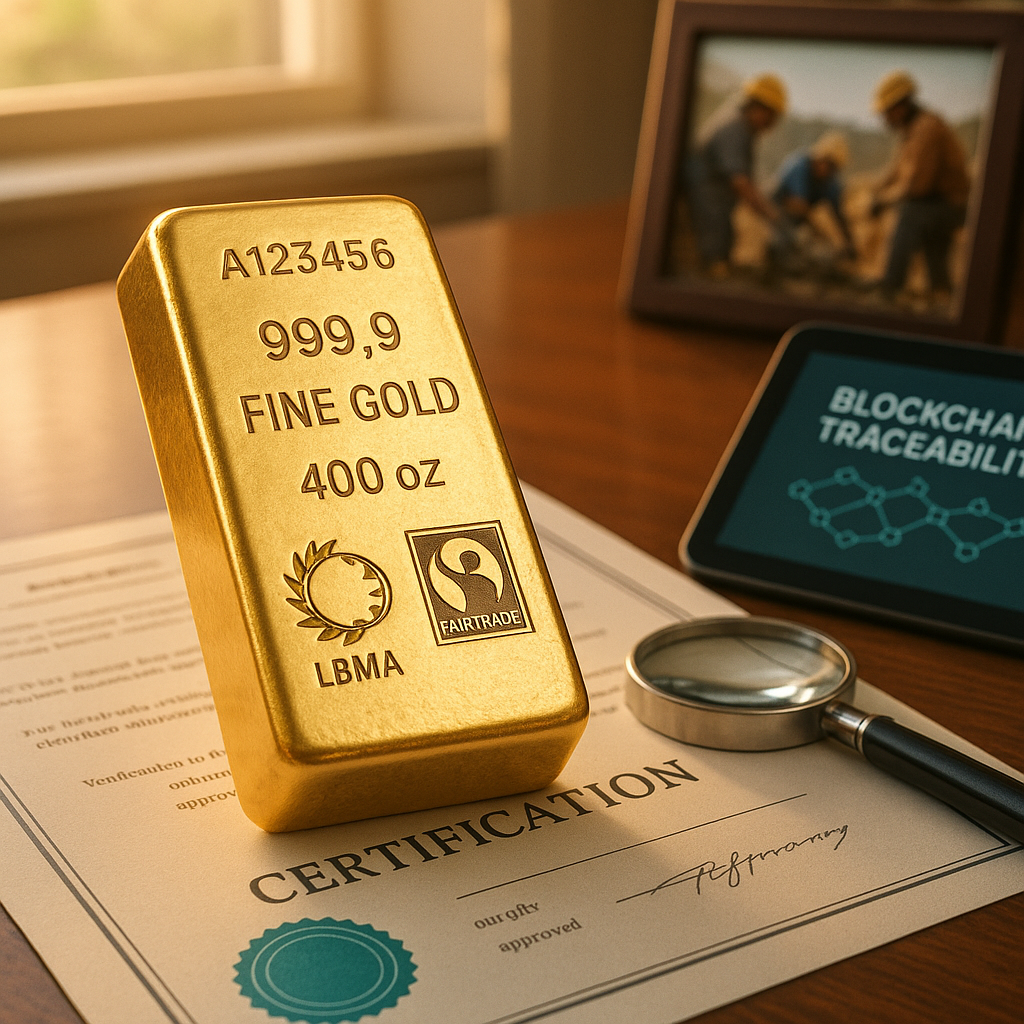 Oro nel Portafoglio Etico: Come Riconoscere i Marchi di Qualità