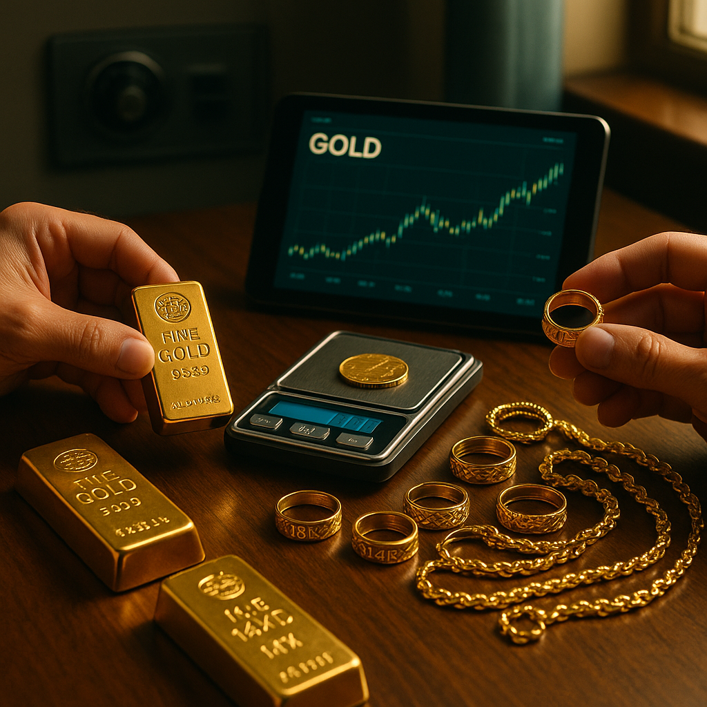 Valore Eterno dell’Oro: Differenze tra Gioielleria e Investimento