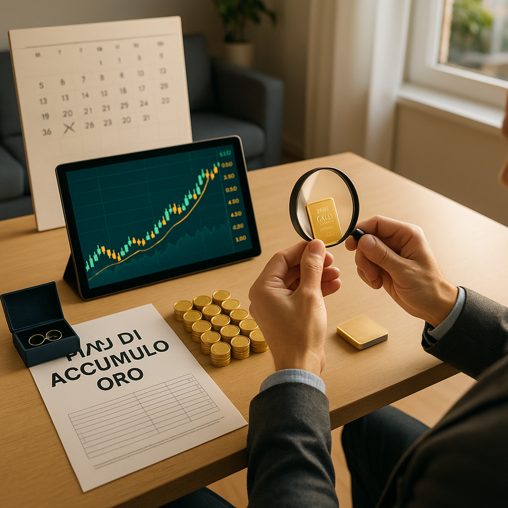 Oro Gioielleria vs Investimento: Come i Piani di Accumulo Riducano il Rischio