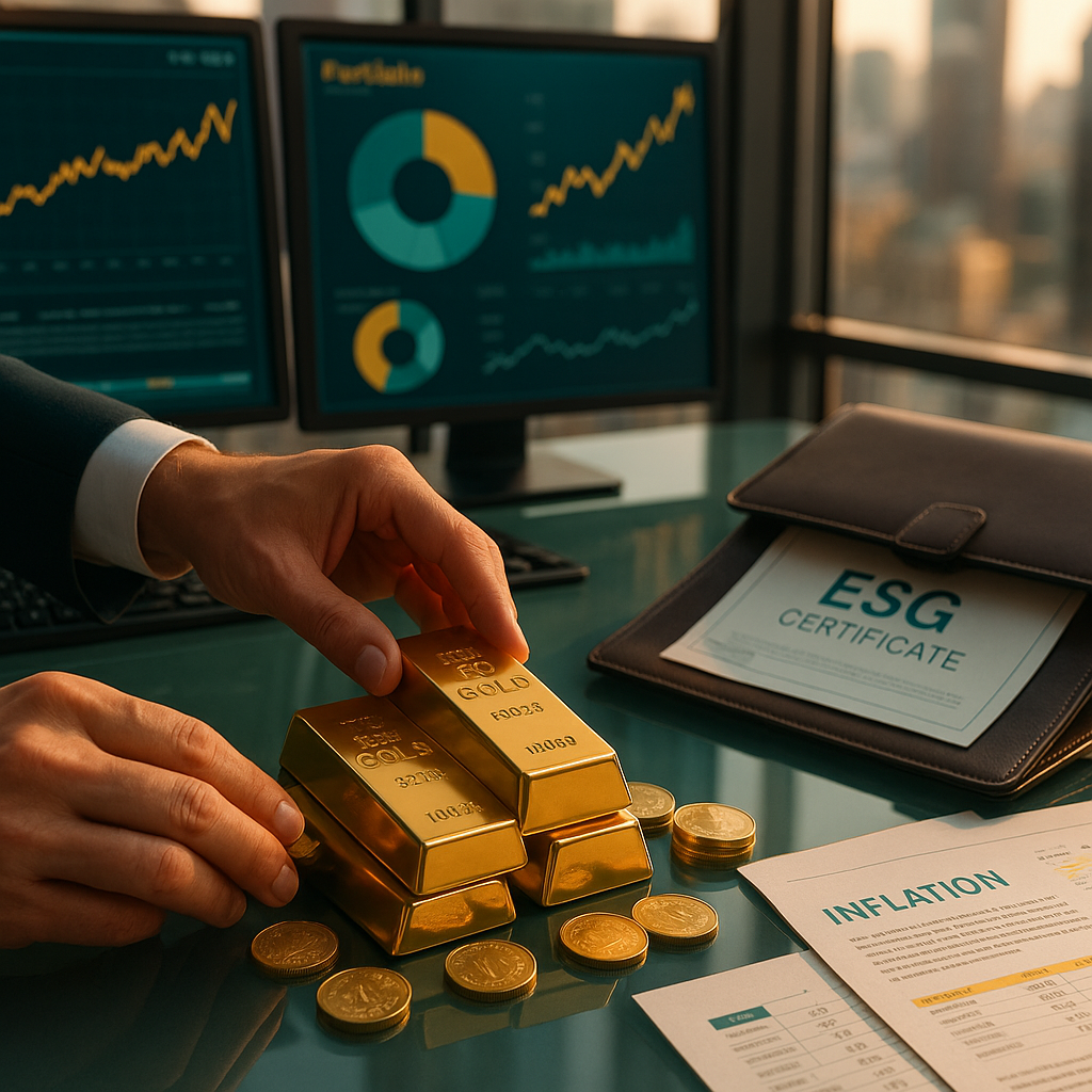 Oro per Investitori Istituzionali: Benefici Chiave su Valute Tradizionali