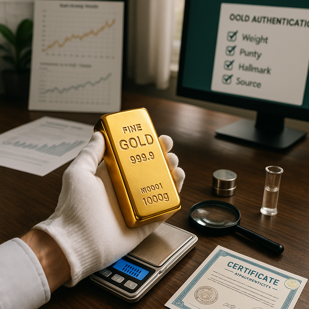 Checklist Autenticità Oro: Guida Pratica per Investire in Modo Etico