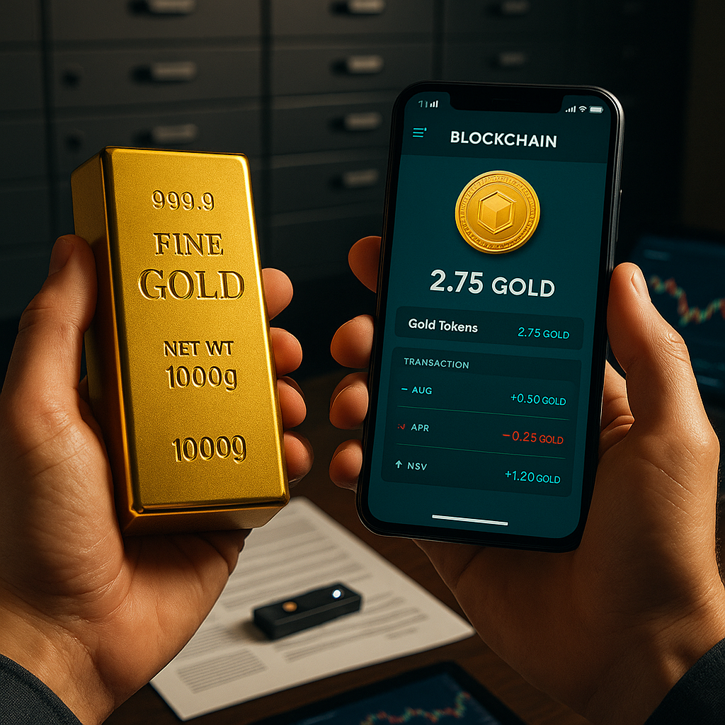 Blockchain e Oro: Come la Tokenizzazione Rivoluziona la Trasparenza degli Investimenti