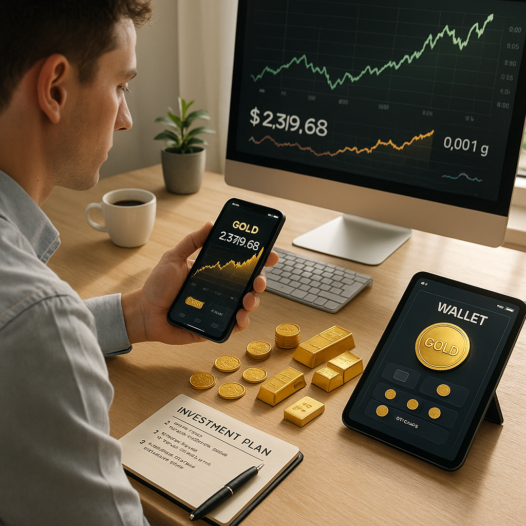 Microinvestimenti in Oro Digitale: Guida ai Piccoli Investimenti Accessibili