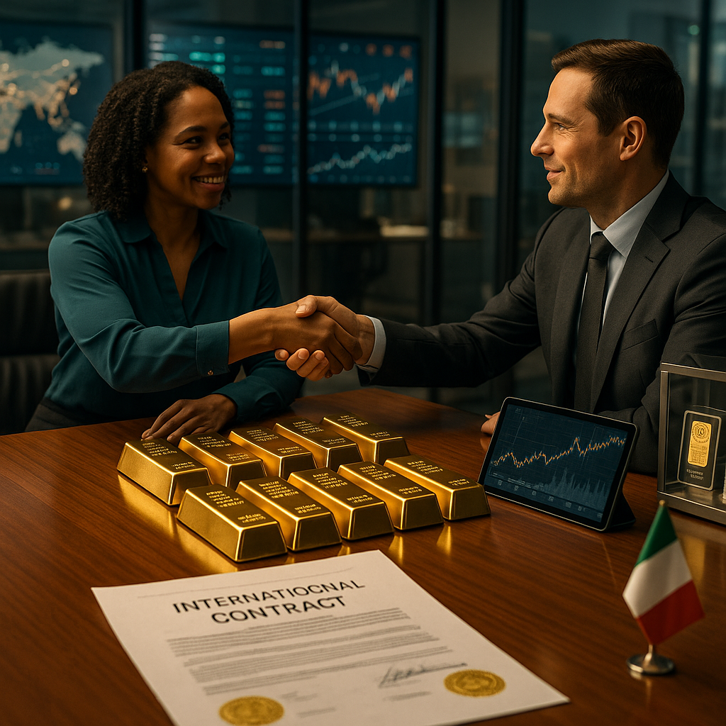 Oro Garanzia nei Contratti Internazionali: Vantaggi e Rischi