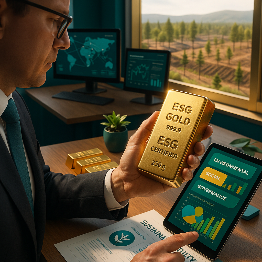 Metriche ESG nell’Oro: Come Valutare Investimenti Responsabili